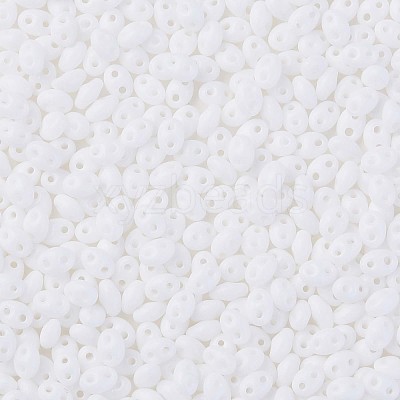 Opaque Luster Czech Glass Seed Beads SEED-N004-005-D02-1