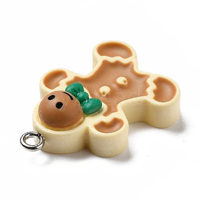 Opaque Resin Pendants RESI-D055-020P-1