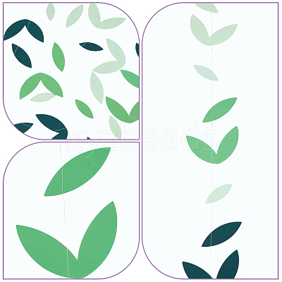 6Pcs Paper Garlands DIY-GF0013-07C-1