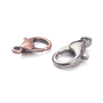 Alloy Lobster Claw Clasps PALLOY-XCP0001-31-1