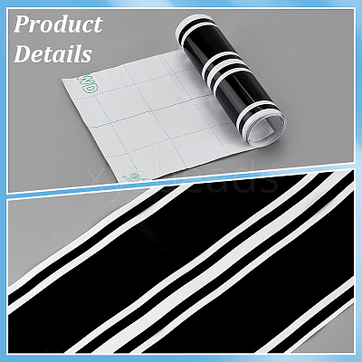 Paper Car Hood Cover Sticker DIY-WH0019-78-1