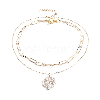 Pendant & Chain Necklaces Sets X-NJEW-JN02759-1