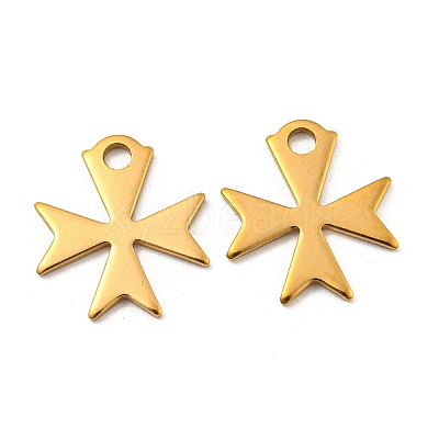 Ion Plating(IP) 304 Stainless Steel Charms STAS-C043-49G-01-1