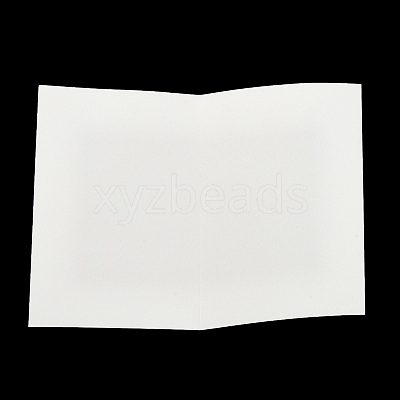 4Pcs Kraft Paper Greeting Cards AJEW-FS0001-30C-1