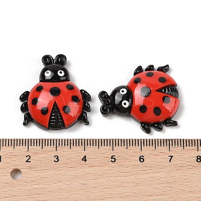 Insect Theme Opaque Resin Decoden Cabochons RESI-M044-03D-1