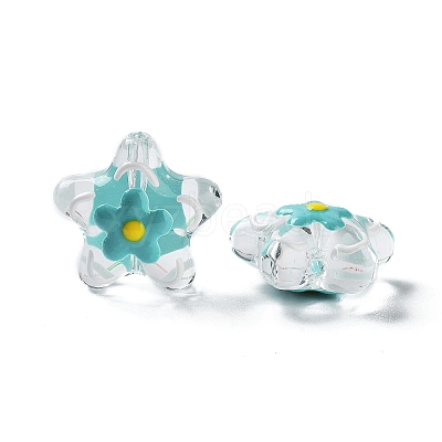 Transparent Glass Beads LAMP-H065-02A-1