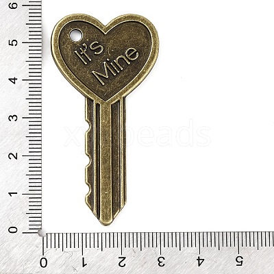Rack Plating Alloy Pendants PALLOY-P306-05AB-1
