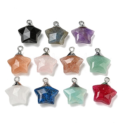 Gemstone Pendants G-P540-01P-1