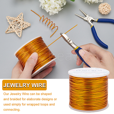 Matte Round Aluminum Wire AW-BC0003-30C-1.5mm-1