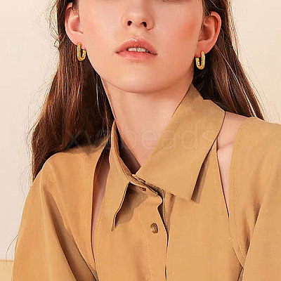925 Sterling Silver Huggie Hoop Earrings JE908B-1
