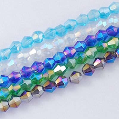 Glass Beads Strands EGLA-S056-2mm-M-1