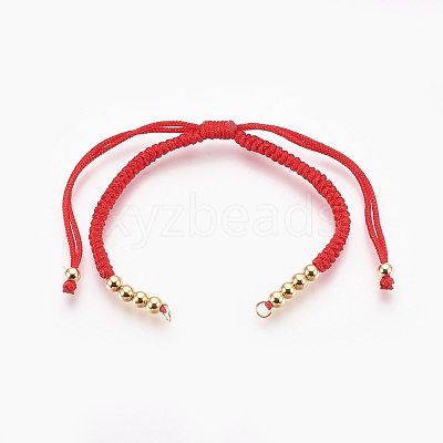 Nylon Cord Bracelet Making MAK-F024-M-G-1