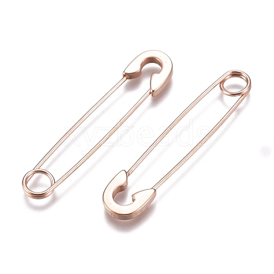 304 Stainless Steel Dangle Earrings EJEW-F254-01RG-1