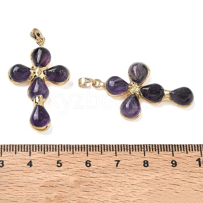 Natural Amethyst Pendants GG-CBA9F30-02G-13-1