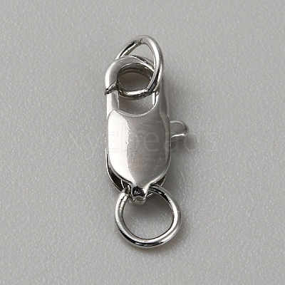 Brass Lobster Claw Clasps FIND-WH0110-859B-P-1