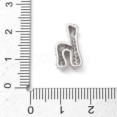 Brass Micro Pave Cubic Zirconia Pendants KK-A300-02P-H-1