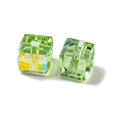 Electroplate Glass Beads EGLA-Z004-04A-03-1
