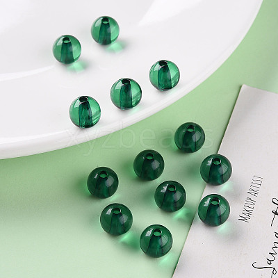 Transparent Acrylic Beads X-MACR-S370-A10mm-735-1