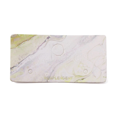 Paper Earring Display Cards CDIS-WH0006-04H-1