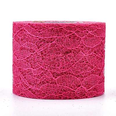 Sparkle Lace Fabric Ribbons OCOR-K004-C09-1