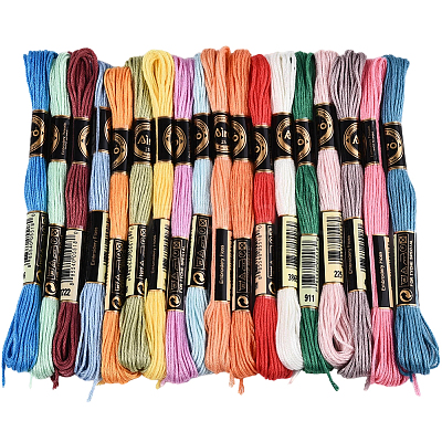 6-Ply Polyester Embroidery Floss OCOR-WH20074-01B-03-1