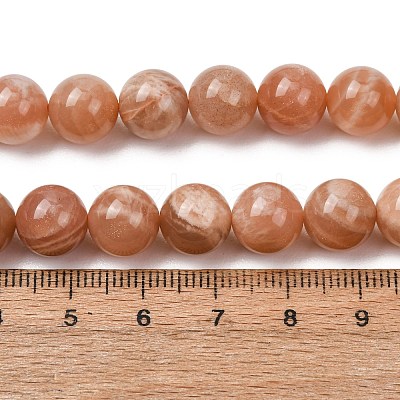 Natural Sunstone Beads Strands G-N327-01C-03-01-1