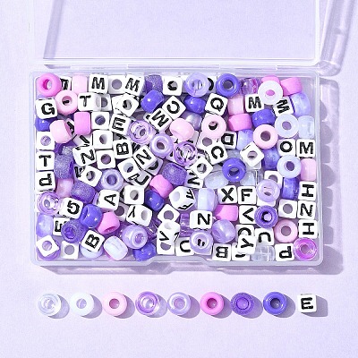 Transparent & Opaque Acrylic Beads KY-FS0001-26A-1