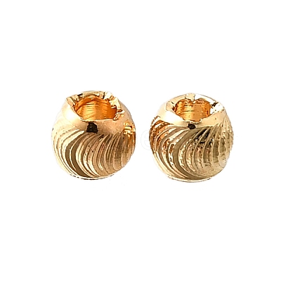 Brass Beads KK-M318-42G-1