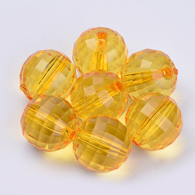 Transparent Acrylic Beads TACR-Q254-22mm-V24-1