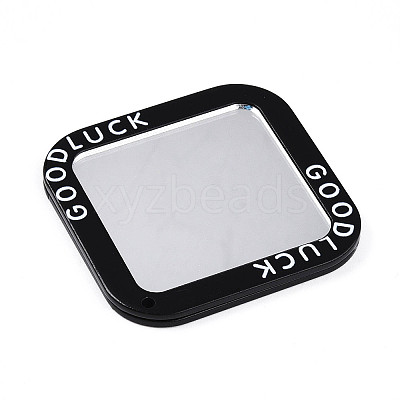 Acrylic Big Pendants OACR-N139-04-1