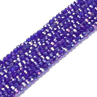 Transparent Glass Beads EGLA-A035-T3mm-B06-1