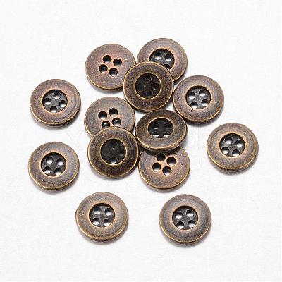 Alloy Buttons BUTT-D054-18mm-04-1