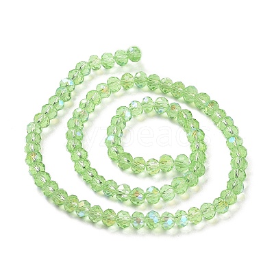 Electroplate Glass Beads Strands LS-EGLA-A034-T10mm-L17-1