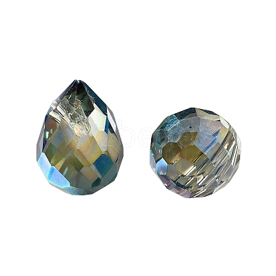 Transparent Glass Charms X1-GLAA-P070-A02-1