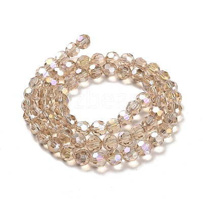 Transparent Glass Beads EGLA-A035-T8mm-B22-1