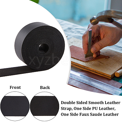 Flat Imitation Leather Cord LC-GF0001-04D-01-1