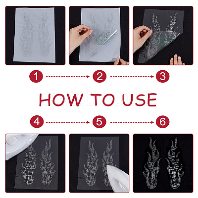 Hotfix Glass Rhinestone DIY-WH0349-403B-1