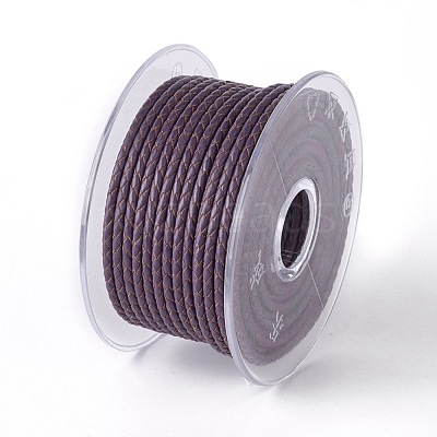 Braided Cowhide Cord WL-I004-5mm-07-1