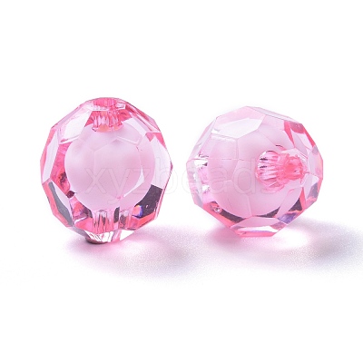 Transparent Acrylic Beads TACR-S113-20mm-02-1