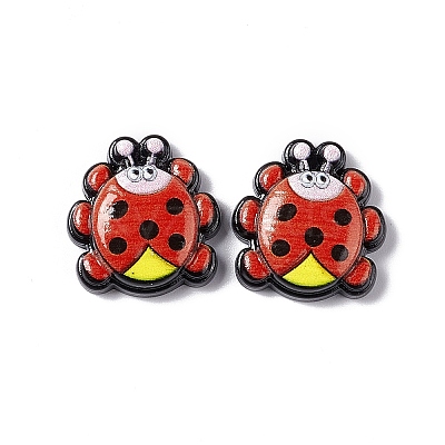 Opaque Resin Cabochons LS-RESI-C027-01D-1