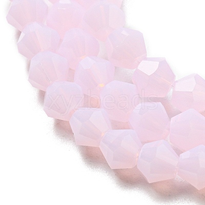 Imitation Jade Glass Beads Strands EGLA-A039-J4mm-D02-1