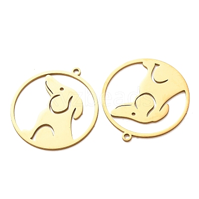 201 Stainless Steel Pendants SA-CBA49C1-07G-1