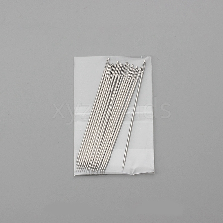 20Pcs Steel Sewing Needles PW-WG85498-02-1