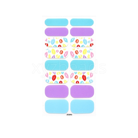 Full Wrap Fruit Nail Stickers MRMJ-T078-ZE0090-1