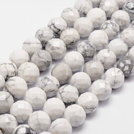 Natural Howlite Beads Strands X-G-D840-44-8mm-1