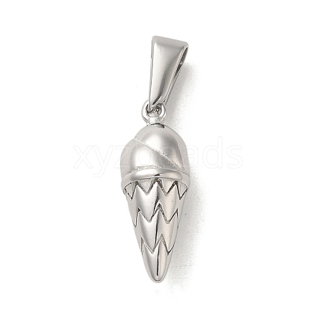 Non-Tarnish 304 Stainless Steel Pendants STAS-B053-33P-1