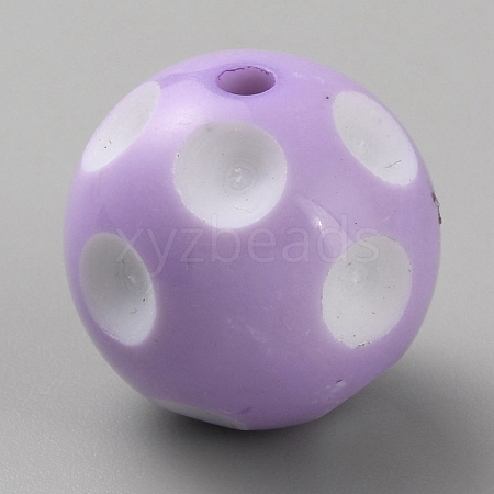 Acrylic Beads MACR-WH20003-02K-1