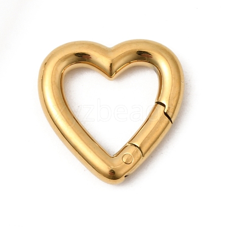 304 Stainless Steel Spring Gate Rings STAS-B128-03G-01-1