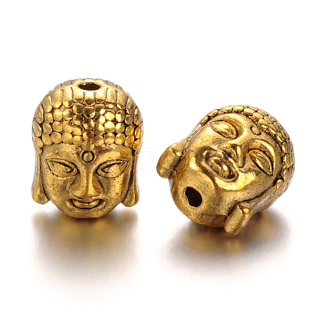 Tibetan Style Beads TIBEB-60542-AG-FF-1
