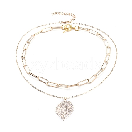 Pendant & Chain Necklaces Sets X-NJEW-JN02759-1